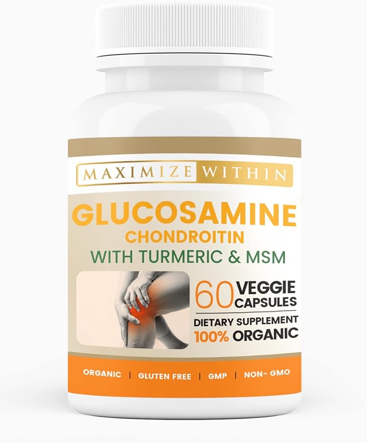 Glucosamine Chondroitin with Turmeric & MSM 60 Veggie