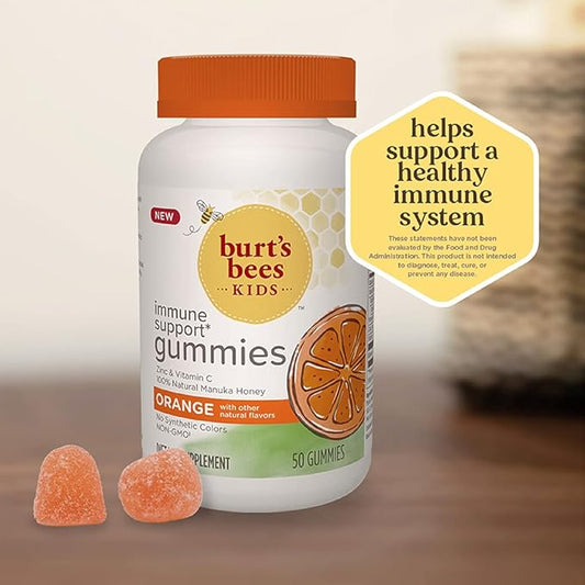 Burt's Bees Kids Immune Support Gummies: 50 Count
