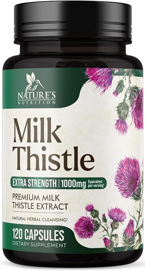 Nature's Milk Thistle 1000mg 120 Capsules