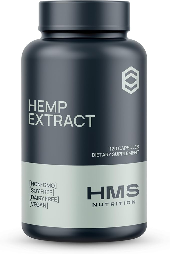 Hemp Oil Extract Supplements, includes Omega 3, 6 6 and 9, Support 6000mg, 120 120 Veggie