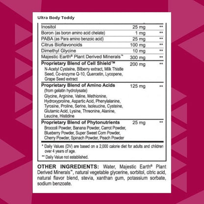 Youngevity Ultra Body Toddy™ - 100+ Nutrient Mega Multi-Vitamin Mineral Supplement for Men and Women - Enhanced Absorption - Phytonutrients - Amino Acids (32 Fl Oz, Pack of 2)
