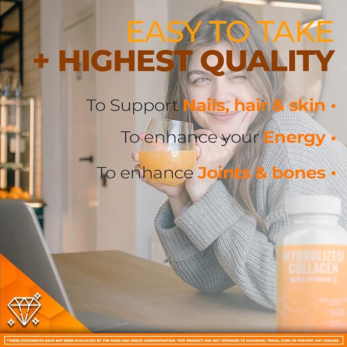 Hydrolyzed Collagen Powder Supplement 200gr (Capsules)
