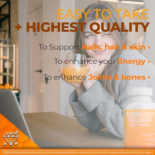 Hydrolyzed Collagen Powder Supplement 200gr (Capsules)