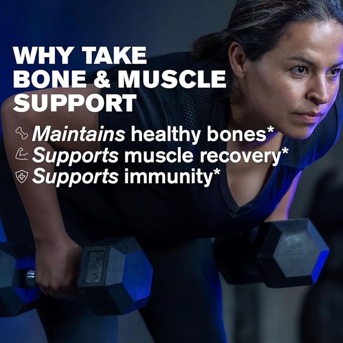DR.VEGAN Bone & Muscle Support 60 Vegan 30 Day 160mg, Magnesium 150mg, Vitamin K2 100µg, 100µg, Vitamin D3 25µg 25µg (1000IU) (1000IU)