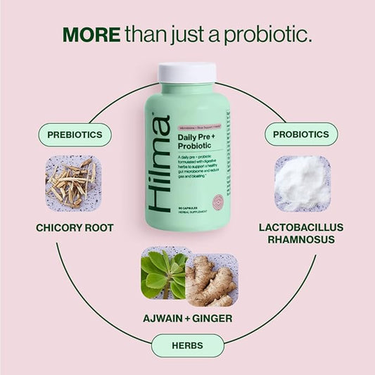 Hilma Daily Pre + Probiotic + 60 Vegan