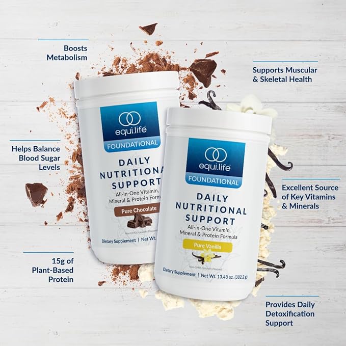 Equilife - Daily Nutritional Support, Organic Chocolate,14 Servings