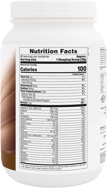 Natures Plus SPIRU-TEIN, Chocolate 3.7 lbs 60 Servings