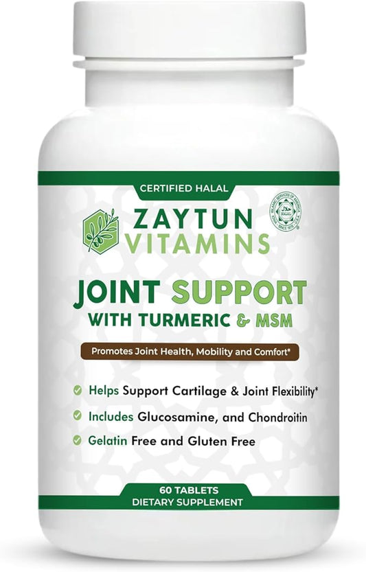 Zaytun Halal Joint Support with Turmeric 1 Month