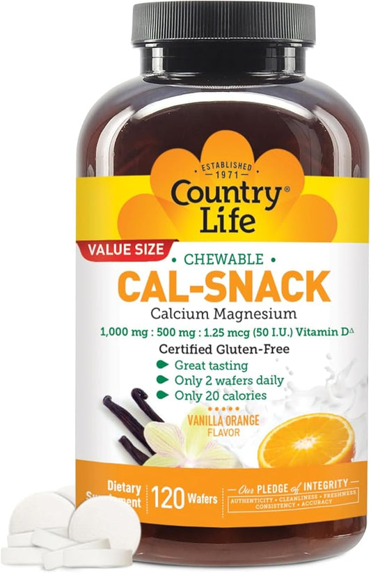 Country Life Cal-Snack D3, Easy