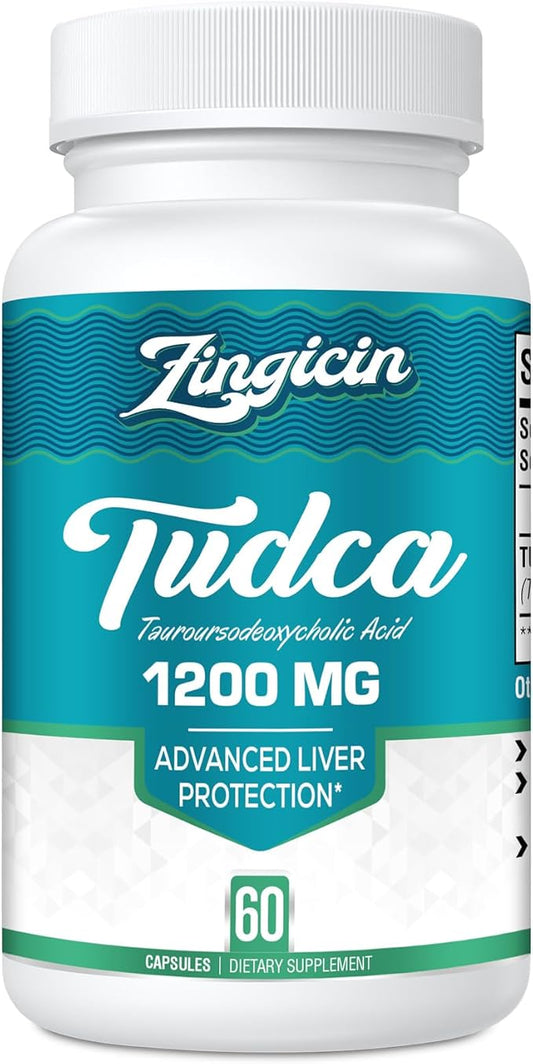 TUDCA Supplement 1200mg 60 Veggie