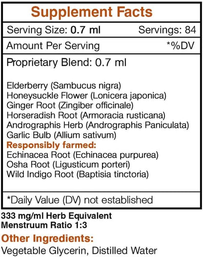 Urgent Immune Boost Alcohol-FREE Extract, High-Potency 2 oz