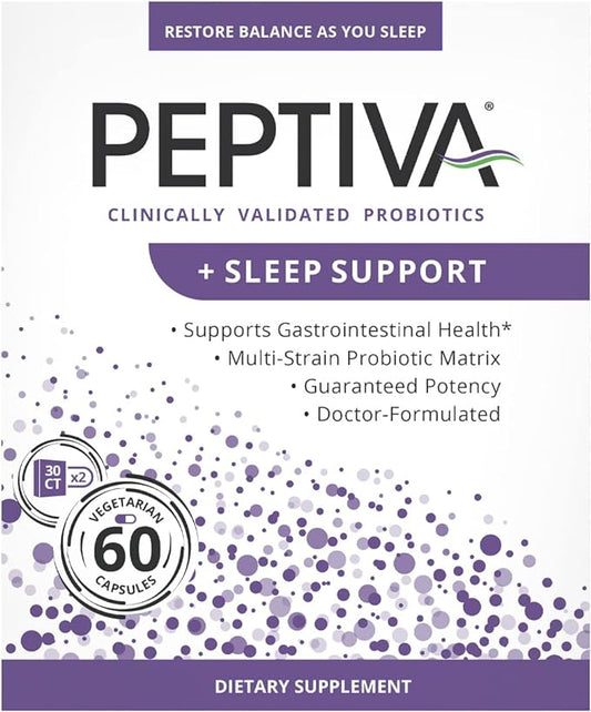 Peptiva 26 Billion CFU Probiotic and 60 Count
