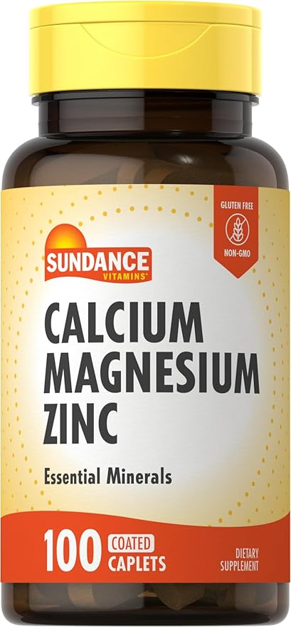 Calcium Magnesium Zinc 100 Caplets