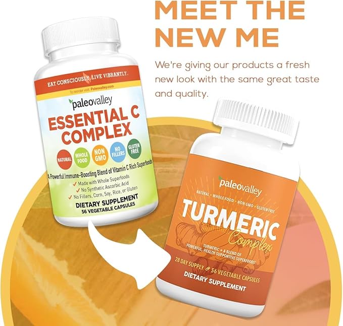 Paleovalley - Organic Turmeric Complex - 3 Pack (168 Veggie