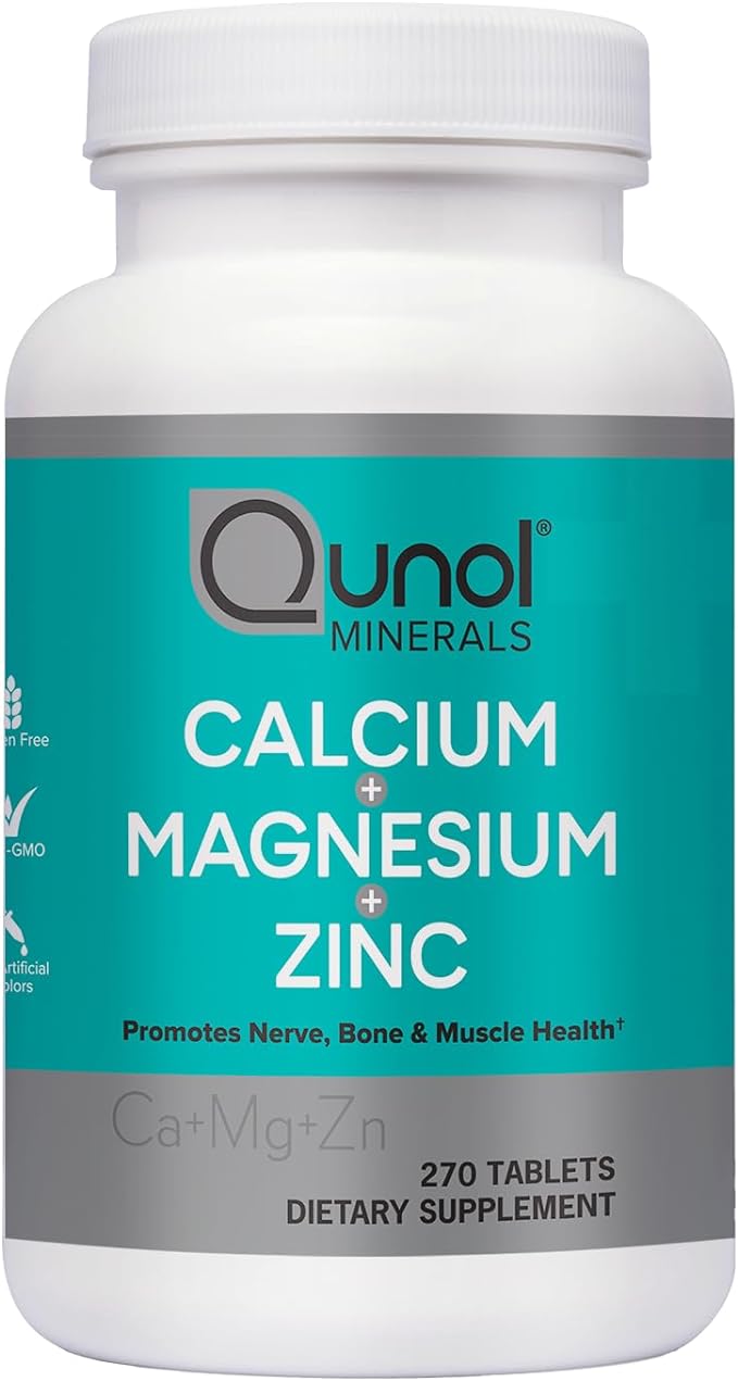 Qunol Calcium 3 in 1 Tablets 270 Count