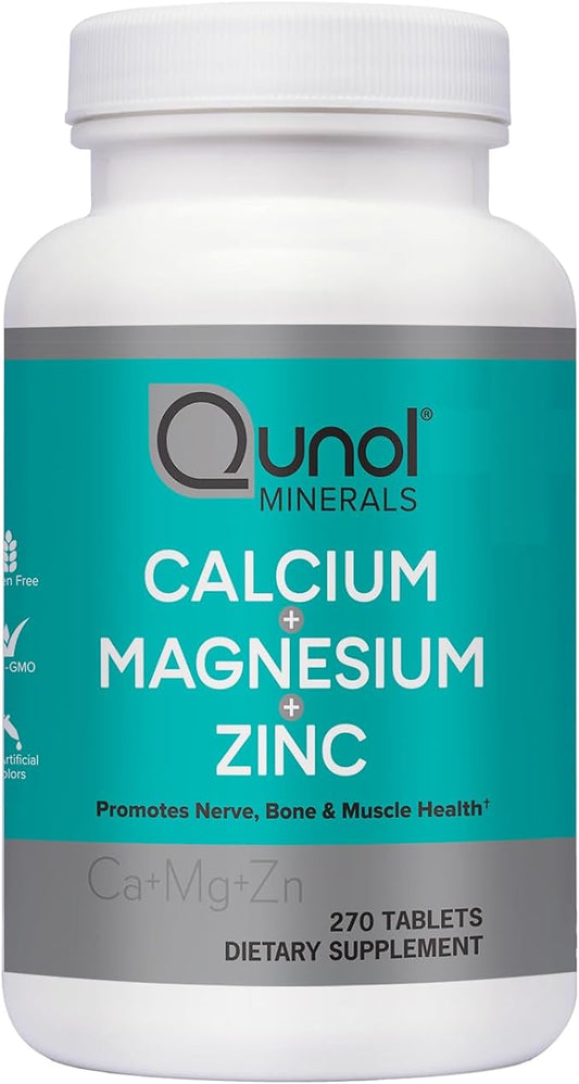 Qunol Calcium 3 in 1 Tablets 270 Count