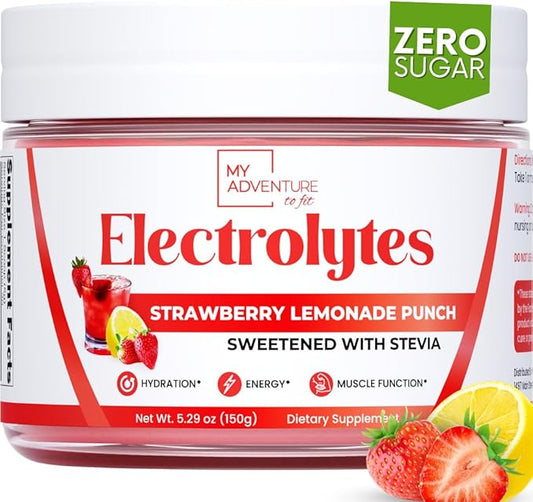 Zero Sugar - Strawberry Lemonade Punch 30 Servings