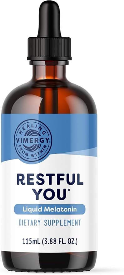 Vimergy Melatonin – Natural Sleep Aid (115 mL)