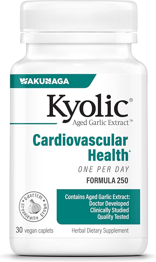 Kyolic Aged Garlic Extract Formula 250, 30 Vegan