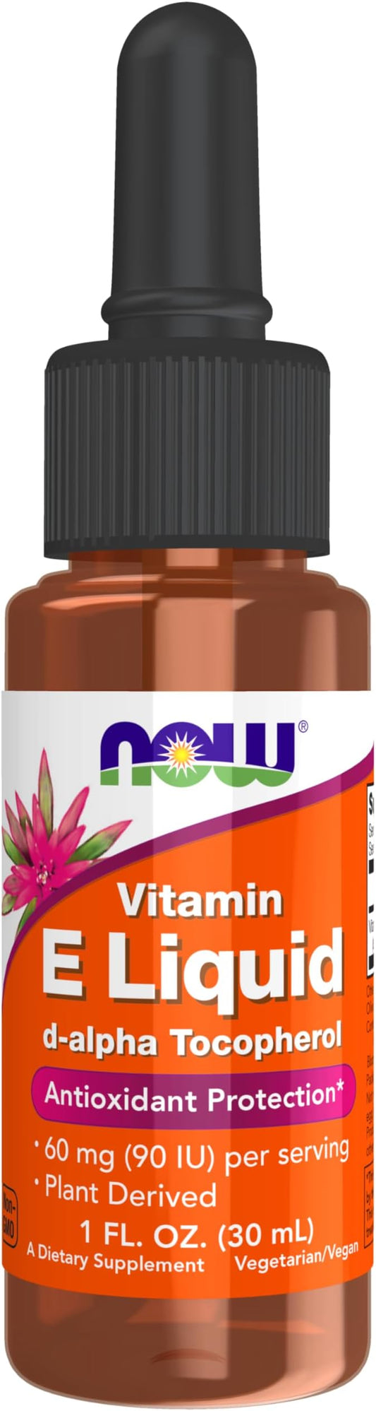 NOW Supplements, Natural Vitamin E Liquid 1-Ounce