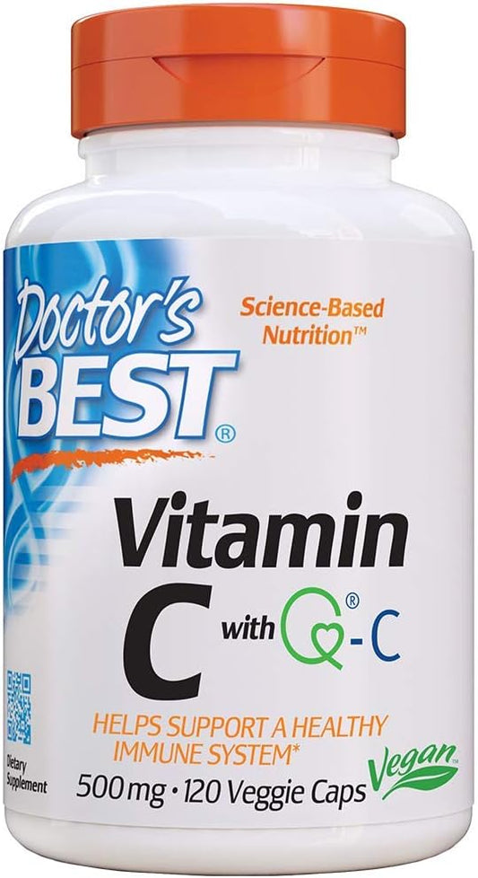 Doctor's Best Best Vitamin C 500mg, 120 Count