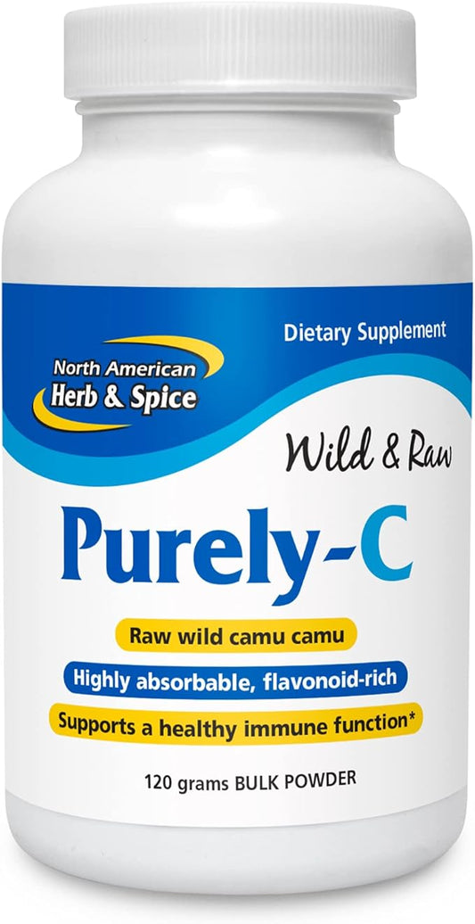 NORTH AMERICAN HERB & SPICE Purely-C 120g Bulk 40 Servings