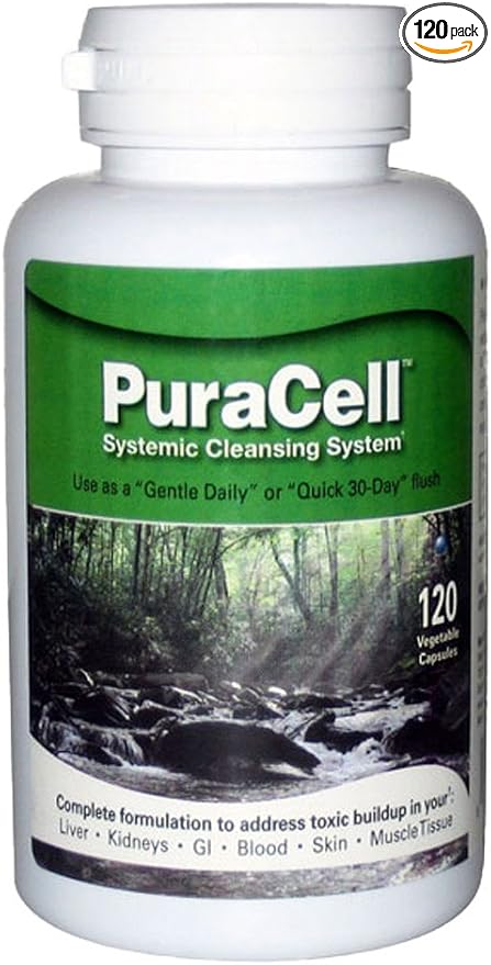 PuraCell Detox Maximum Strength Cleanse Supplement (120 Count)