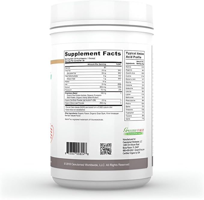 Greens First Dream Protein Plant Based
