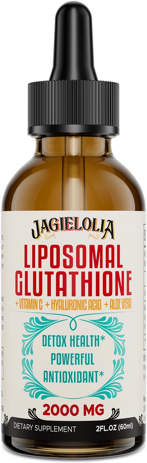 2000MG Liposomal Glutathione Liquid, Made in 2 Floz