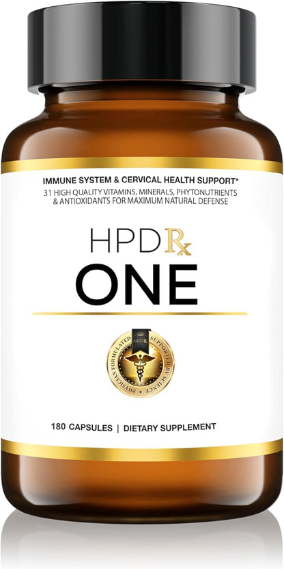 ONE Immunity Boost Multivitamin Supplements for Women and Men | Advanced Immunity Defense Support | Helps Immune Response | 1-Month Supply, 180 Capsules, Pack of 1