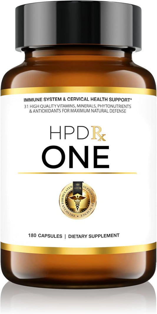 ONE Immunity Boost Multivitamin Supplements for Women and Men | Advanced Immunity Defense Support | Helps Immune Response | 1-Month Supply, 180 Capsules, Pack of 1