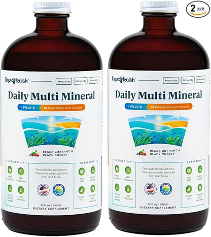 LIQUIDHEALTH 32 Oz Daily Multi Mineral, (2 Pack)