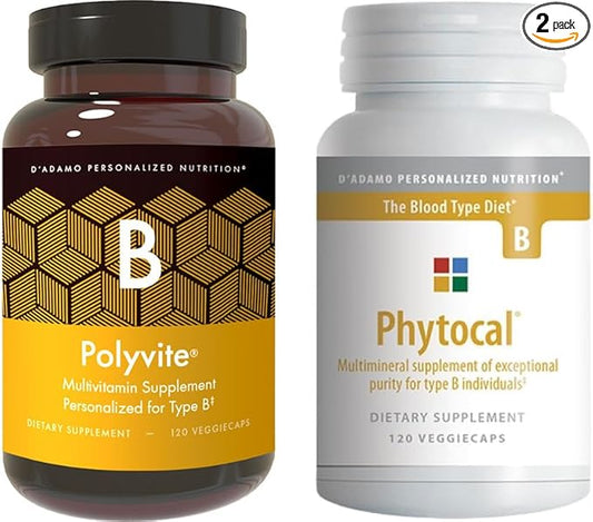 D'Adamo Personalized Nutrition - Optimal Health Stack (Blood Type B)