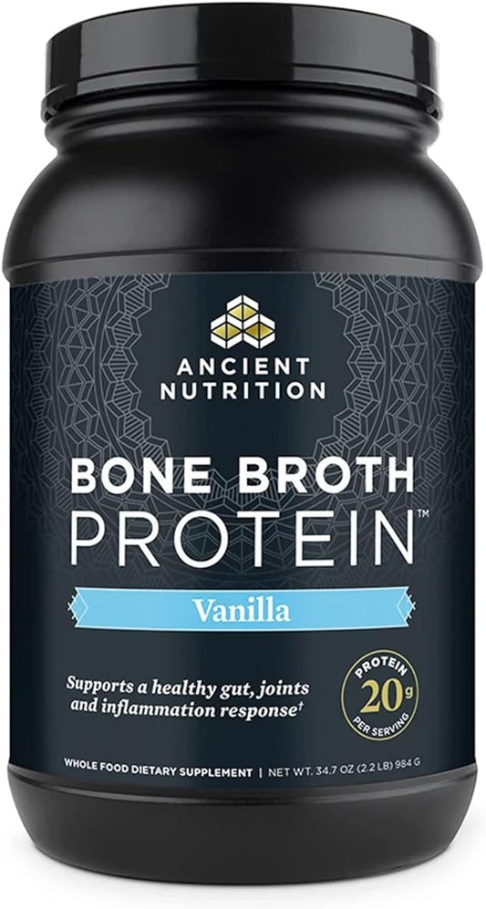 Ancient Nutrition Protein Powder Made from 20g Protein 40 Serving