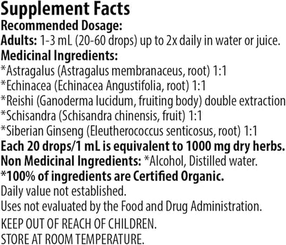 Immune Strength Herbal Tincture – Natural (50 mL)