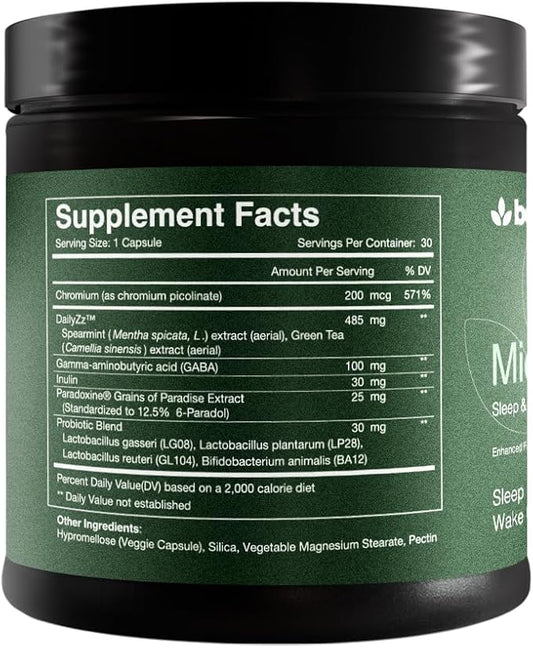 MidnightSlim™ | Advanced Nighttime Weight Management | Maximum Strength Metabolism Support, Digestive Health, Peaceful Sleep | Premium Probiotic Complex | 30 Capsules