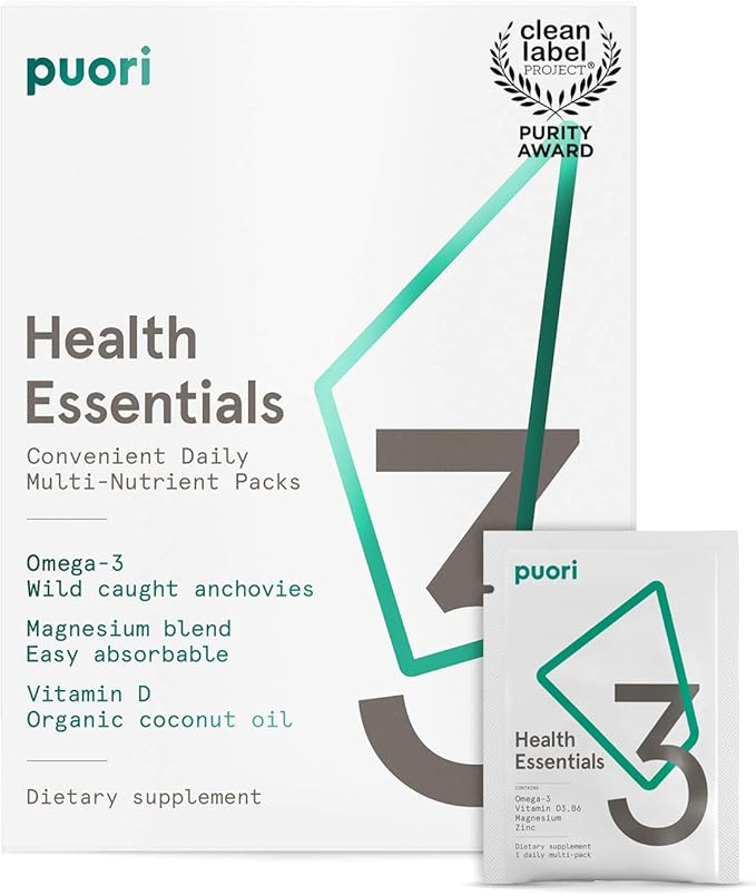 Puori P3 Health Essentials 30 Servings 3, Vitamin