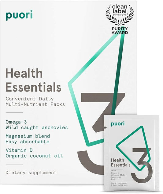 Puori P3 Health Essentials 30 Servings 3, Vitamin