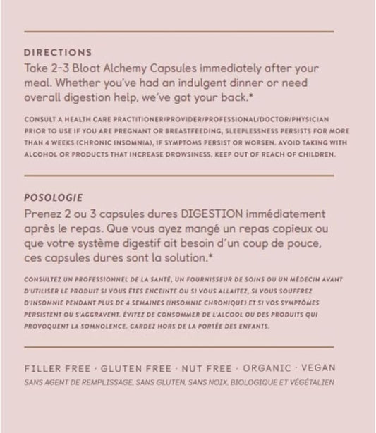 Arrae Fast-Acting Bloating Relief Digestive Enzymes, All Natural Bloat, Gas & Indigestion Relief Capsules, 60 Count