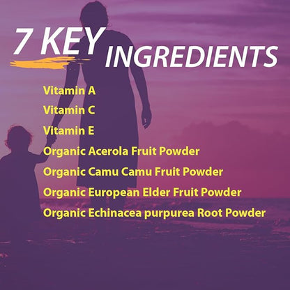 Elderberry Queen Chewable Vitamin C 500mg 60 Count
