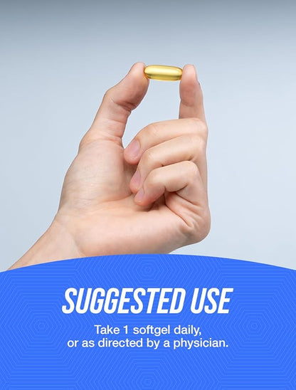 BulkSupplements.com Fish Oil 1000mg Softgels 3, Fish 1 Softgel 240 Softgels 1)
