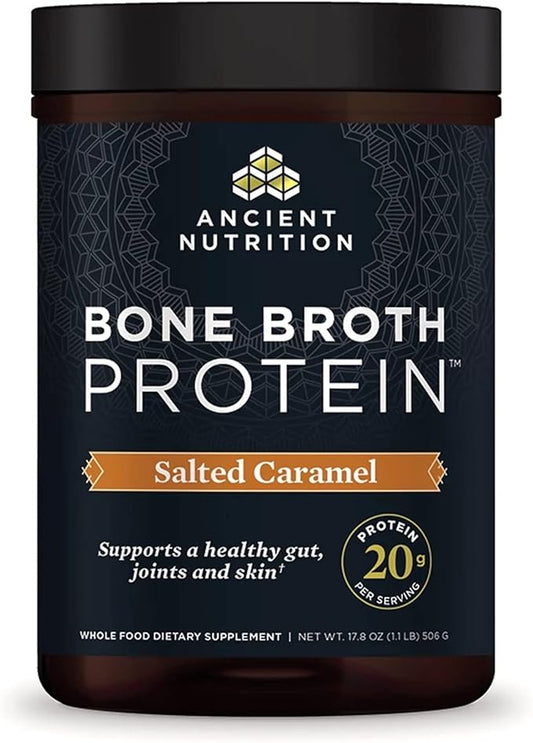 Bone Broth Protein Powder by Ancient 19g Protein 20 Servings