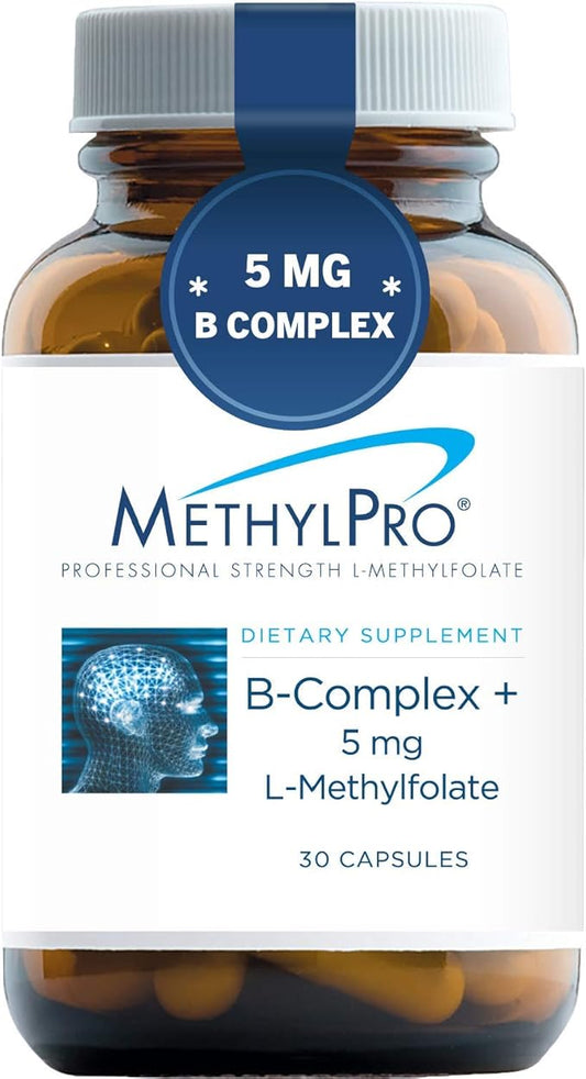 MethylPro B Complex + L Methylfolate 5mg (30 Capsules)