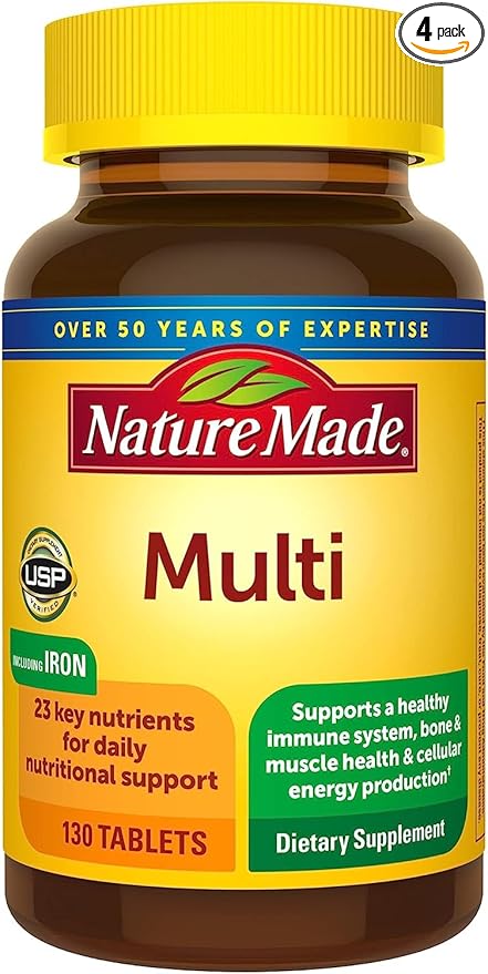 Nature Made Multi Complete Tablets 130 4)