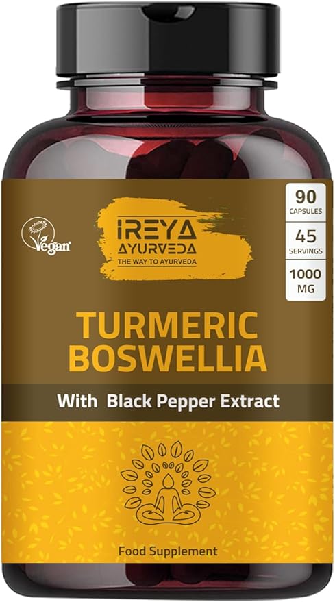 Boswellia Extract Capsules (90 Capsules) 1000 mg 45 Days