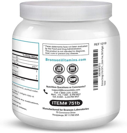 Bronson Omega 3 Fish Oil Triple 2720 mg, 1250 mg 488 mg, 360 Softgels