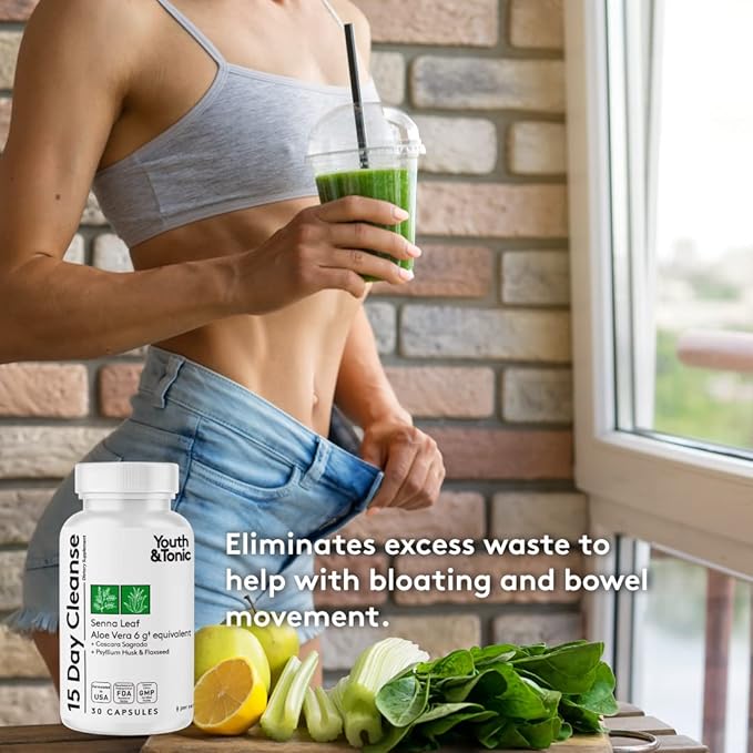 Youth & Tonic 3X Body Cleanse 120 Capsules