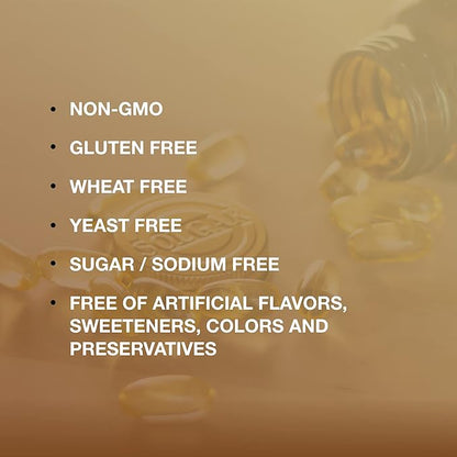 SOLGAR Omega-3 Fish Oil Concentrate 120 Softgels 60 Servings