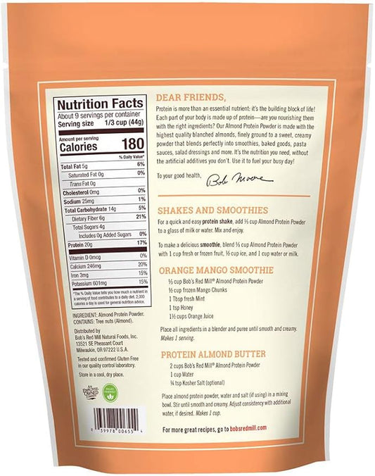 Bob's Red Mill Gluten Free Almond 14 oz 1)