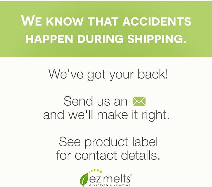 EZ Melts Dissolvable Multivitamin with Iron 1-Month Supply